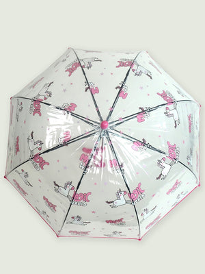 Little Surprise Box, Dome style Transparent Umbrella for Kids, 1 - 5years - LSB - UM - DOME - MAGICWORLD