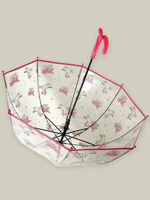 Little Surprise Box, Dome style Transparent Umbrella for Kids, 1 - 5years - LSB - UM - DOME - MAGICWORLD