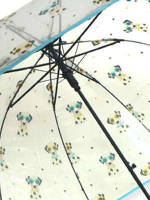 Little Surprise Box, Dome style Transparent Umbrella for Kids, 1 - 5years - LSB - UM - DOME - DALMATON