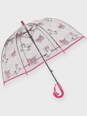 Little Surprise Box, Dome style Transparent Umbrella for Kids, 1 - 5years - LSB - UM - DOME - MAGICWORLD