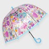 Little Surprise Box, Dome style Transparent Umbrella for Kids, 1 - 5years - LSB - UM - DOME - CANDY
