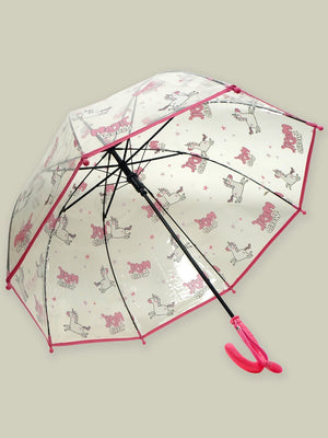 Little Surprise Box, Dome style Transparent Umbrella for Kids, 1 - 5years - LSB - UM - DOME - MAGICWORLD