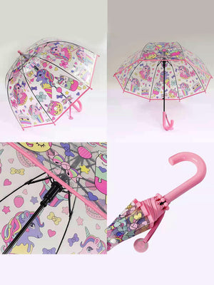 Little Surprise Box, Dome style Transparent Umbrella for Kids, 1 - 5years - LSB - UM - DOME - UNI - ICECRM