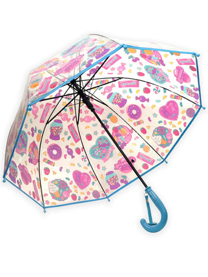 Little Surprise Box, Dome style Transparent Umbrella for Kids, 1 - 5years - LSB - UM - DOME - CANDY