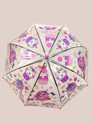 Little Surprise Box, Dome style Transparent Umbrella for Kids, 1 - 5years - LSB - UM - DOME - UNI - ICECRM