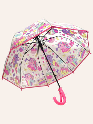 Little Surprise Box, Dome style Transparent Umbrella for Kids, 1 - 5years - LSB - UM - DOME - UNI - ICECRM