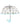 Little Surprise Box, Dome style Transparent Umbrella for Kids, 1 - 5years - LSB - UM - DOME - DALMATON