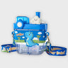 Little Surprise Box, Dual Beverage compartment Tritan Kids Water Bottle, 580ml, 2yrs + - LSB - WB - DUALDINO - TRITAN