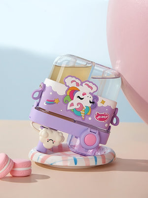 Little Surprise Box, Dual Beverage compartment Tritan Kids Water Bottle, 580ml, 2yrs + - LSB - WB - DUALUNI - TRITAN