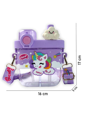 Little Surprise Box, Dual Beverage compartment Tritan Kids Water Bottle, 580ml, 2yrs + - LSB - WB - DUALUNI - TRITAN