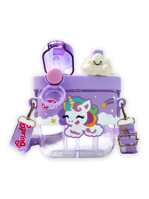 Little Surprise Box, Dual Beverage compartment Tritan Kids Water Bottle, 580ml, 2yrs + - LSB - WB - DUALUNI - TRITAN