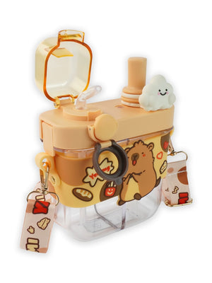 Little Surprise Box, Dual Beverage compartment Tritan Kids Water Bottle, 580ml, 2yrs + - LSB - WB - DUALCAPY - TRITAN
