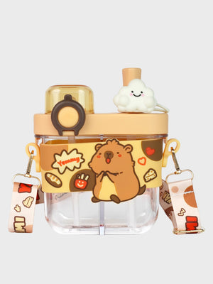Little Surprise Box, Dual Beverage compartment Tritan Kids Water Bottle, 580ml, 2yrs + - LSB - WB - DUALCAPY - TRITAN