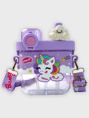 Little Surprise Box, Dual Beverage compartment Tritan Kids Water Bottle, 580ml, 2yrs + - LSB - WB - DUALUNI - TRITAN