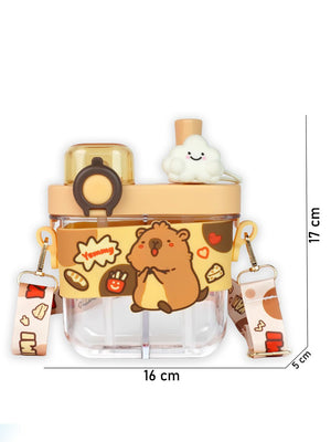 Little Surprise Box, Dual Beverage compartment Tritan Kids Water Bottle, 580ml, 2yrs + - LSB - WB - DUALCAPY - TRITAN