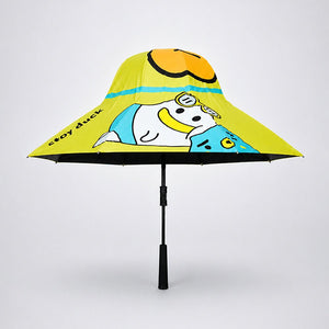 Little Surprise Box Duck Kids Umbrella - 5-12 Years Monsoon Wear
