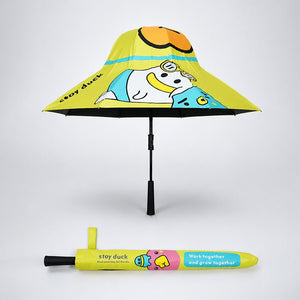 Little Surprise Box Duck Kids Umbrella - 5-12 Years Monsoon Wear