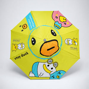 Little Surprise Box Duck Kids Umbrella - 5-12 Years Monsoon Wear