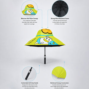 Little Surprise Box Duck Kids Umbrella - 5-12 Years Monsoon Wear