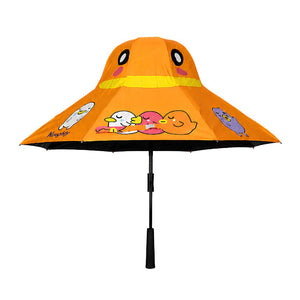 Little Surprise Box Ducklings Umbrella - 5-12 Years Monsoon Wear