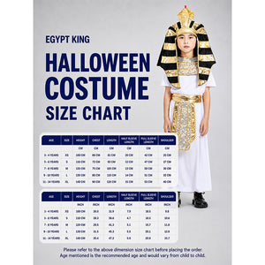 Little Surprise Box Egypt King theme Kids Halloween Costume - L Halloween