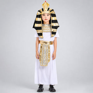Little Surprise Box Egypt King theme Kids Halloween Costume - L Halloween