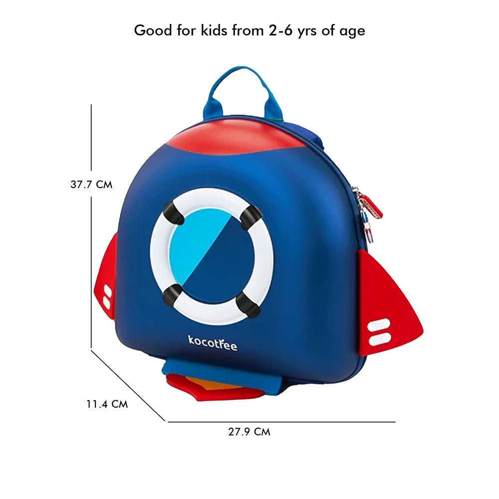 Little Surprise Box Electric Blue Sailor Backpack for Toddlers & Kids - LSB-BG-SAILOR