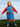 Little Surprise Box, Fire Engine theme Knee length Raincoat for Kids - 