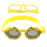Little Surprise Box Fish Dual Glass Frame Sun protection & Swimming Goggles for Kids, UV protected and Anti Fog. - LSB-SG-DG-Fishyellow