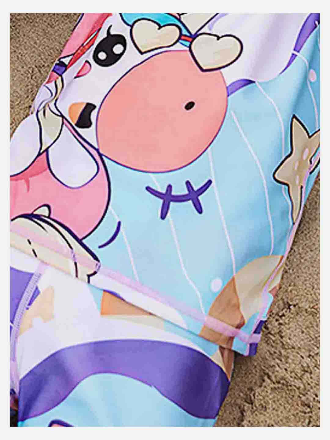 Little Surprise Box Flamingo Float Unicorn Swimwear for Kids & Toddlers - LSB - SW - KKFLAMGOUNI110