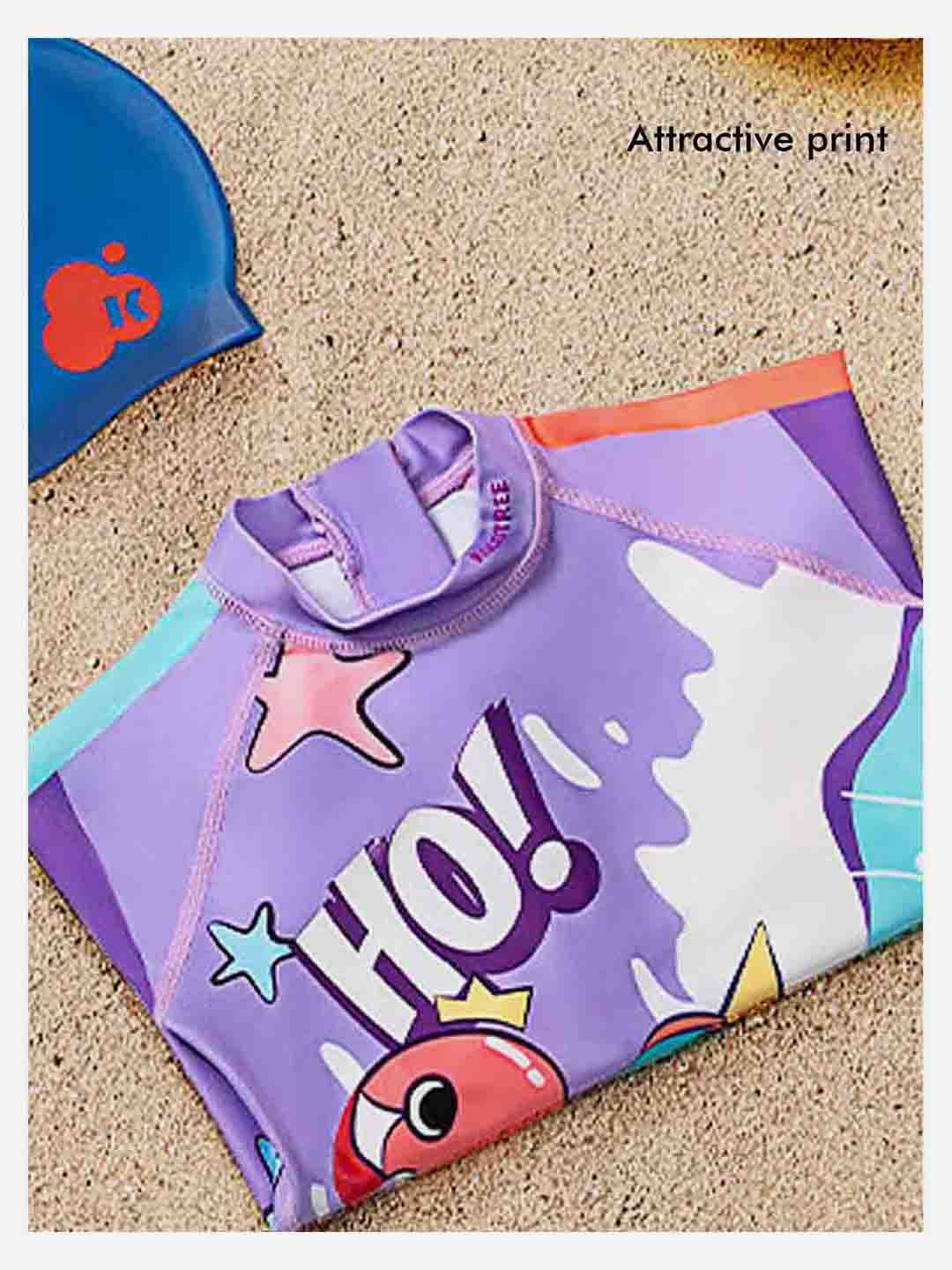 Little Surprise Box Flamingo Float Unicorn Swimwear for Kids & Toddlers - LSB - SW - KKFLAMGOUNI110