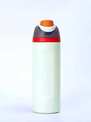 Little Surprise Box Flip Lid styled Premium Stainless steel Double Wall Bottle for Office, Gym and School, 750ML - Mint