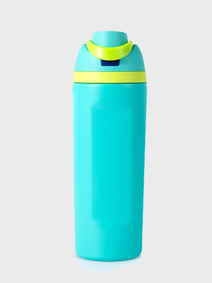 Little Surprise Box Flip Lid styled Premium Stainless steel Double Wall Bottle for Office, Gym and School, 750ML - Turquoise