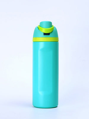 Little Surprise Box Flip Lid styled Premium Stainless steel Double Wall Bottle for Office, Gym and School, 750ML - Turquoise