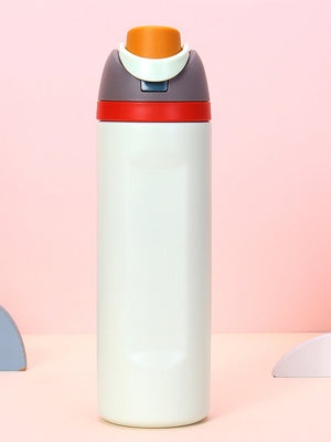 Little Surprise Box Flip Lid styled Premium Stainless steel Double Wall Bottle for Office, Gym and School, 750ML - Mint