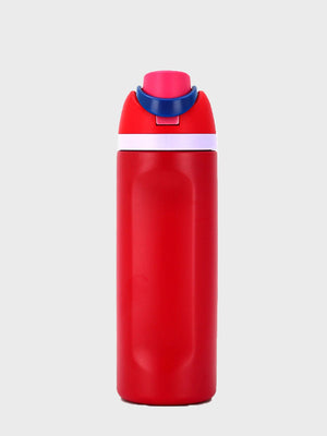 Little Surprise Box Flip Lid styled Premium Stainless steel Double Wall Bottle for Office, Gym and School, 750ML - Red