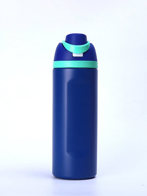 Little Surprise Box Flip Lid styled Premium Stainless steel Double Wall Bottle for Office, Gym and School, 750ML - Mint