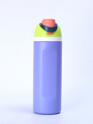 Little Surprise Box Flip Lid styled Premium Stainless steel Double Wall Bottle for Office, Gym and School, 750ML - Lavender
