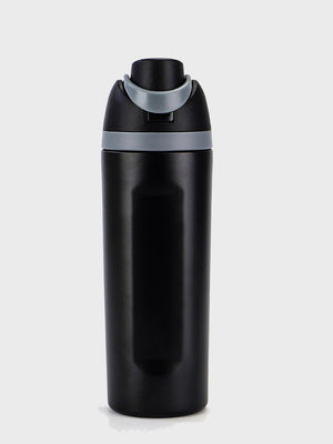 Little Surprise Box Flip Lid styled Premium Stainless steel Double Wall Bottle for Office, Gym and School, 750ML - Black
