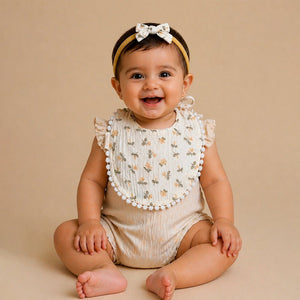 Little Surprise Box Floral Bib Set 2PCS | The Mom Store - Bedding