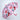 Little Surprise Box, Floral Tile Print Umbrella for Teens & Adults - Pink Umbrella