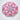 Little Surprise Box, Floral Tile Print Umbrella for Teens & Adults - Pink Umbrella