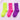 Little Surprise Box Fluoroscent Socks Set | The Mom Store - 2 - 5 Years Kids Socks