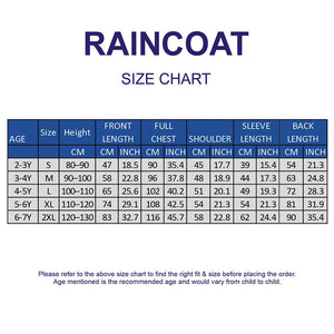 Little Surprise Box Fox Pocket Raincoat | The Mom Store - S Kids Raincoat