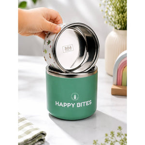 Little Surprise Box Fruity Double Decker Lunch Box | The Mom Store - Green Lunch Box