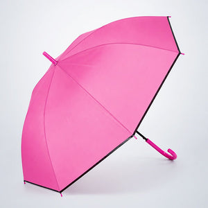 Little Surprise Box Fuchsia Pink Solid Umbrella | The Mom Store - Monsoon Wear