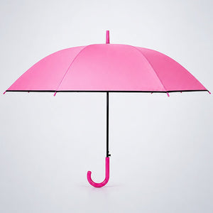 Little Surprise Box Fuchsia Pink Solid Umbrella | The Mom Store - Monsoon Wear