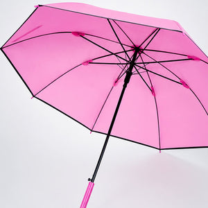 Little Surprise Box Fuchsia Pink Solid Umbrella | The Mom Store - Monsoon Wear