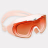 Little Surprise Box Full Glass panel styled Anti Fog UV Protection leakproof design Swim Goggles for Adults - LSB - SG - PNKCORAL - FULLGLASS