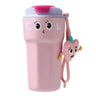 Little Surprise Box Fun Emoji Vacuum Insulated Stainless Steel Tumbler For Kids & Adults - LSB-WB-EMOPNKCOFE